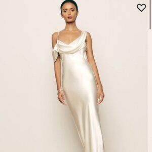 Reformation Ronda Silk Dress Size 6